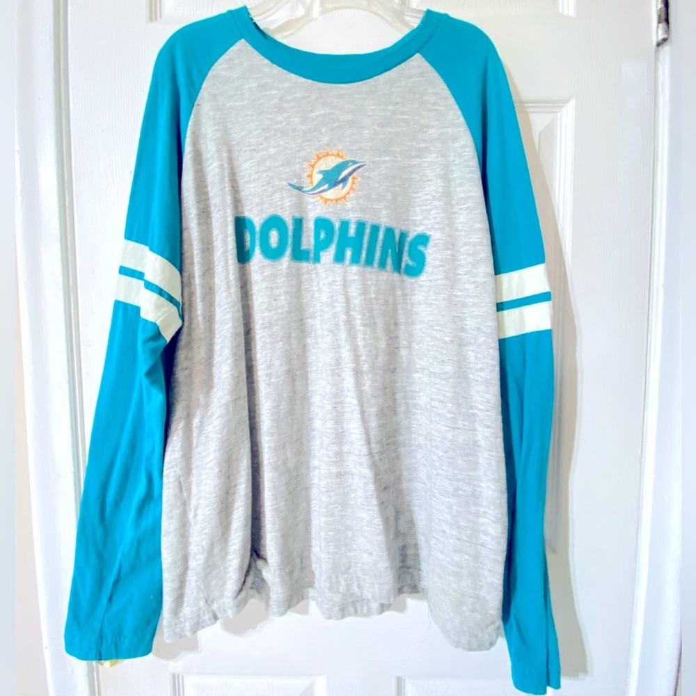 NFL men’s Dolphins long sleeves shirt Size XL